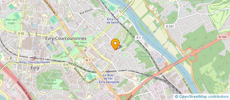 localisation de l'entreprise MONSIEUR BELKACEM LAICHE à EVRY-COURCOURONNES