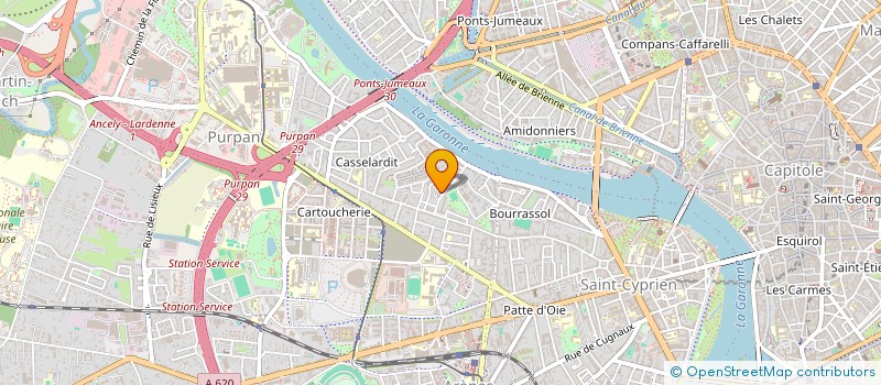 localisation de l'entreprise MONSIEUR BELKACEM LAKHAL  TOULOUSE