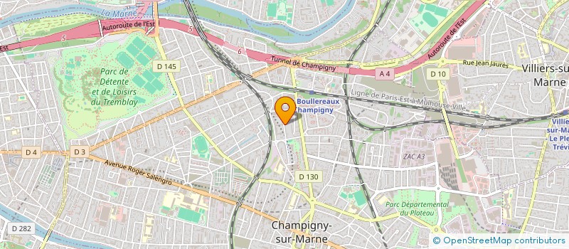 localisation de l'entreprise MONSIEUR BELKACEM LATOUI à CHAMPIGNY-SUR-MARNE