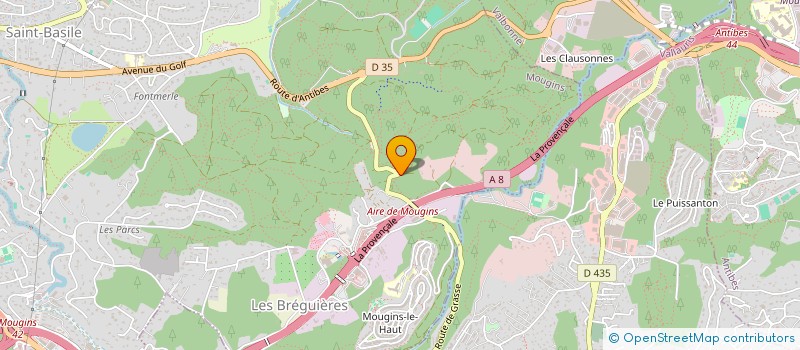 localisation de l'entreprise MONSIEUR BELKACEM LAZRI à MOUGINS