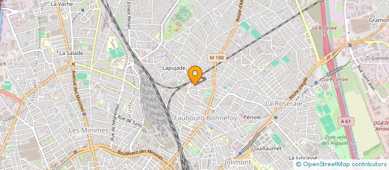 localisation de l'entreprise MONSIEUR BELKACEM M'BAREK à TOULOUSE