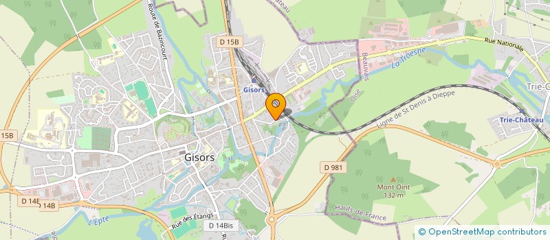 localisation de l'entreprise MONSIEUR BELKACEM MAKHLOUFI à GISORS