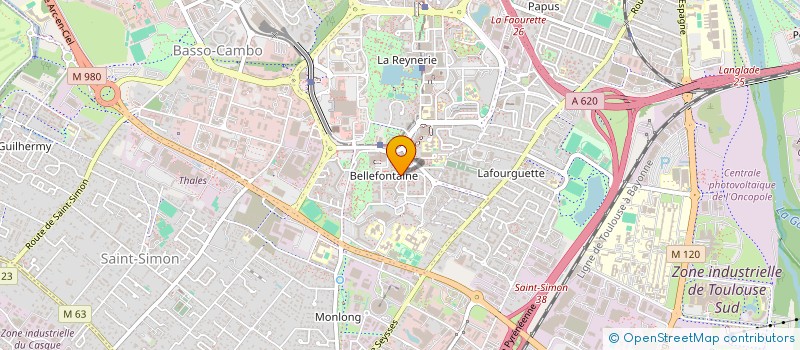 localisation de l'entreprise MONSIEUR BELKACEM MEBREK  TOULOUSE