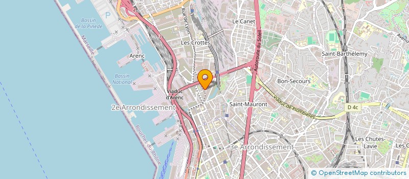 localisation de l'entreprise MONSIEUR BELKACEM MEHDI à MARSEILLE