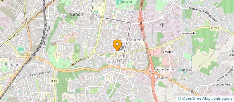 localisation de l'entreprise MONSIEUR BELKACEM REBIAI  CENON