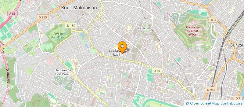 localisation de l'entreprise MONSIEUR BELKACEM REFSI à RUEIL-MALMAISON