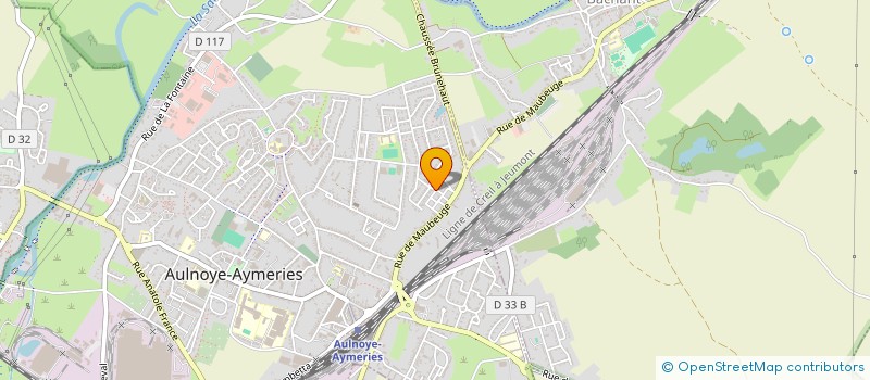 localisation de l'entreprise MONSIEUR BELKACEM SAADA  AULNOYE-AYMERIES