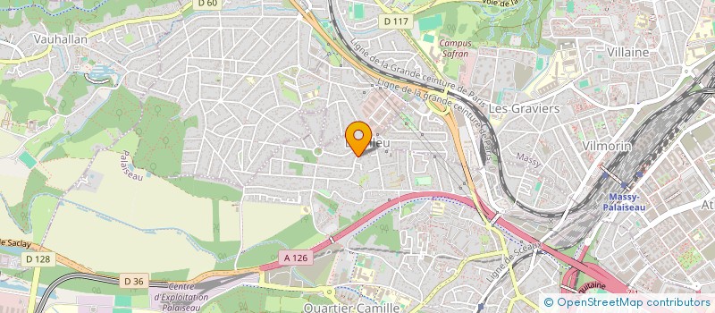 localisation de l'entreprise MONSIEUR BELKACEM SADOUN à PALAISEAU