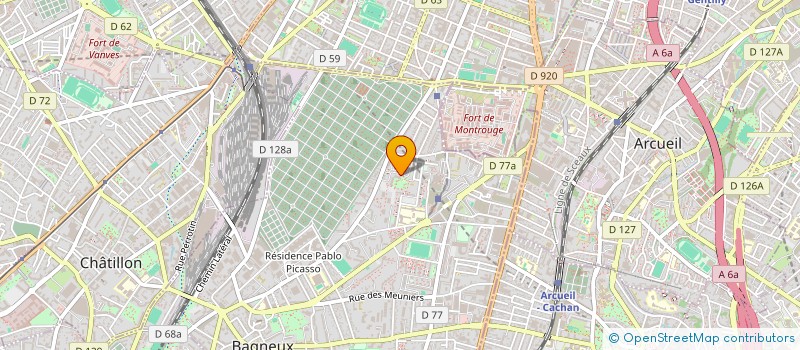localisation de l'entreprise MONSIEUR BELKACEM SMAIL à BAGNEUX