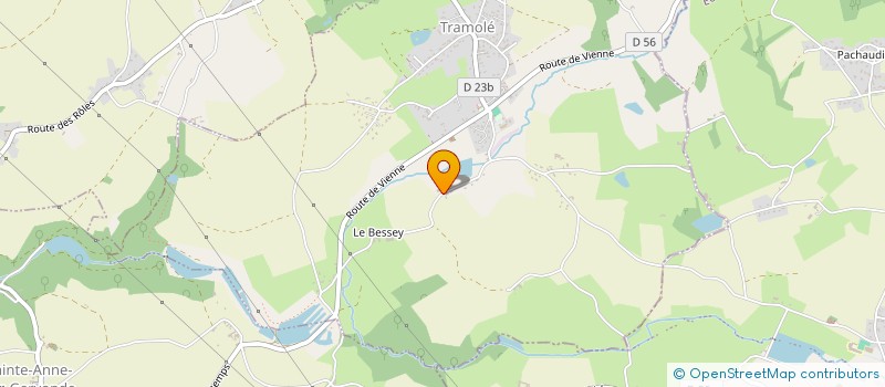 localisation de l'entreprise MONSIEUR BELKACEM TEBBAL  TRAMOLE