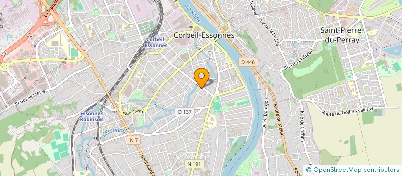 localisation de l'entreprise MONSIEUR BELKACEM ZAIR  SAINT-FARGEAU-PONTHIERRY