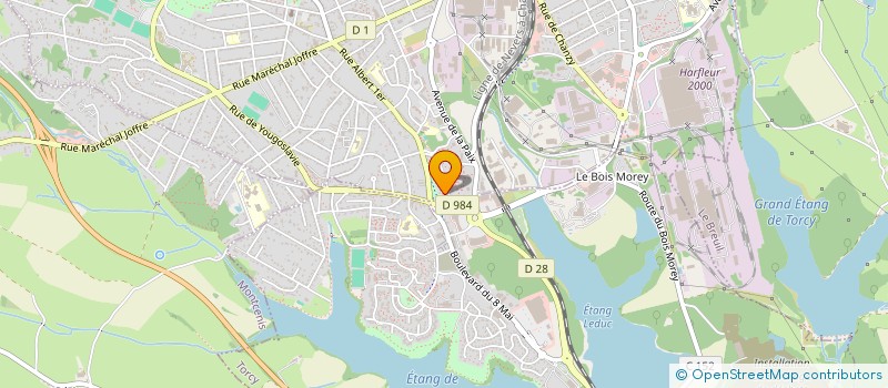 localisation de l'entreprise MONSIEUR BELKAROUDI ABED  LE CREUSOT