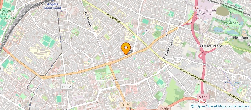 localisation de l'entreprise MONSIEUR BELKASEM EL BOUSSATAOUI  ANGERS