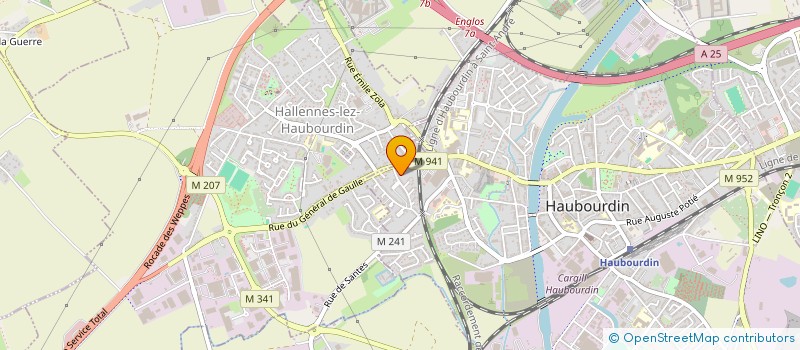 localisation de l'entreprise MONSIEUR BELKASSEM NAIDJAH  LILLE