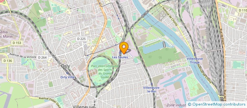 localisation de l'entreprise MONSIEUR BELLAL KHODJA  ORLY