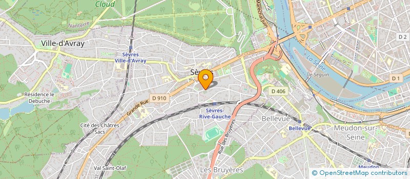 localisation de l'entreprise MONSIEUR BELLAL MARAHI à SEVRES
