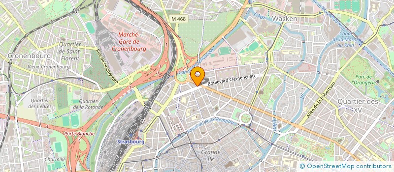 localisation de l'entreprise MONSIEUR BELLANI OUSSAMA  STRASBOURG