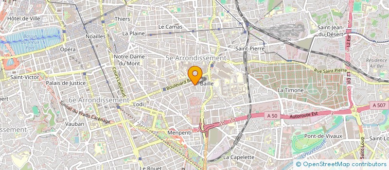 localisation de l'entreprise MONSIEUR BELLO HAMIDOU à MARSEILLE