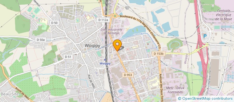 localisation de l'entreprise MONSIEUR BELMHEL ABERKANE  WOIPPY