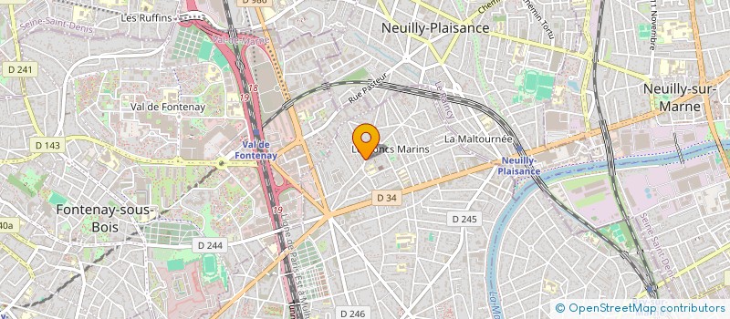 localisation de l'entreprise MONSIEUR BELMIRO GONCALVES  LE PERREUX-SUR-MARNE