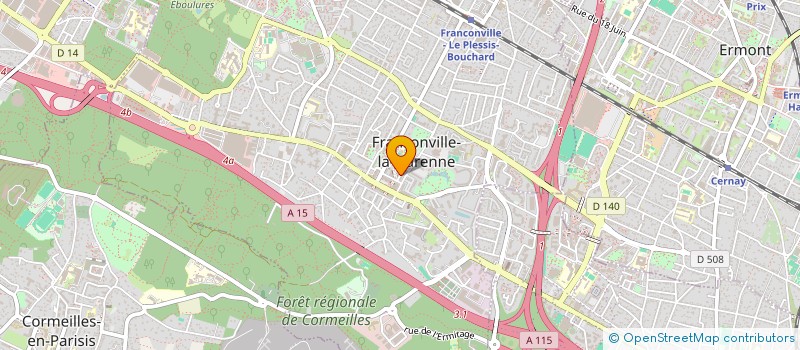 localisation de l'entreprise MONSIEUR BELOUAFI LABED à FRANCONVILLE