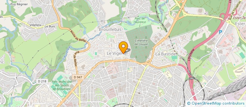 localisation de l'entreprise MONSIEUR BELQASSIM BOUAFIA à LIMOGES