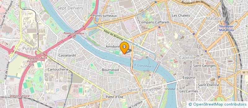 localisation de l'entreprise MONSIEUR BELQASSIM HABBAS à TOULOUSE