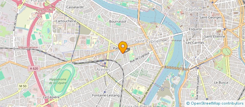 localisation de l'entreprise MONSIEUR BELVIZI MBAMA à TOULOUSE