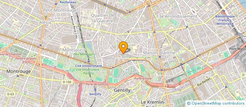 localisation de l'entreprise MONSIEUR BEMA MANIGA  PARIS