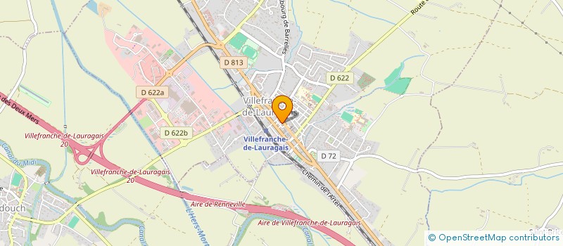 localisation de l'entreprise MONSIEUR BEN AISSA BOATRIS à VILLEFRANCHE-DE-LAURAGAIS