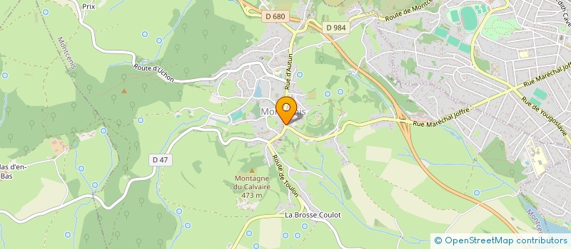 localisation de l'entreprise MONSIEUR BEN ALI SALLAI  MONTCENIS