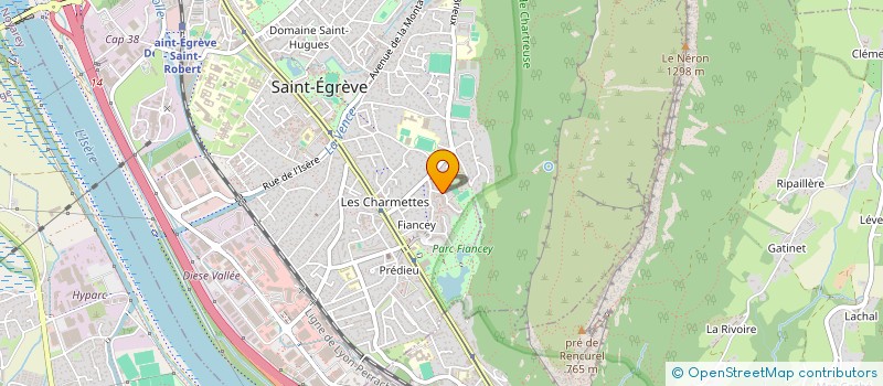 localisation de l'entreprise MONSIEUR BEN AMAR  SAINT-EGREVE