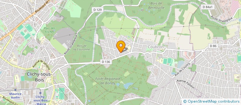 localisation de l'entreprise MONSIEUR BEN AMAR BENNOUF  COUBRON