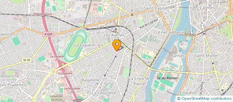 localisation de l'entreprise MONSIEUR BEN AMAR GUEDIH à TOULOUSE