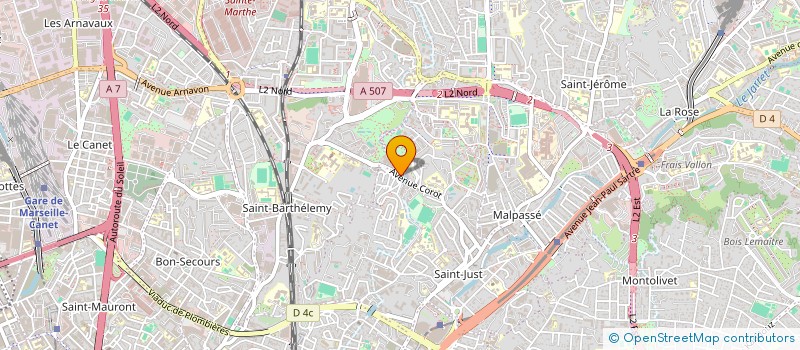 localisation de l'entreprise MONSIEUR BEN AMIR SAADI à MARSEILLE