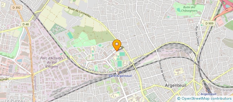 localisation de l'entreprise MONSIEUR BEN ARAB  ARGENTEUIL