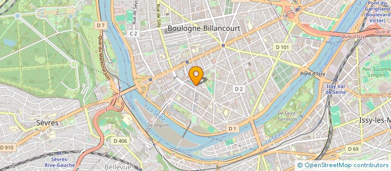 localisation de l'entreprise MONSIEUR BEN BELLA BENACHOUR à BOULOGNE-BILLANCOURT