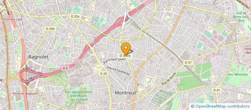 localisation de l'entreprise MONSIEUR BEN BENCHABANE à MONTREUIL