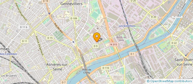 localisation de l'entreprise MONSIEUR BEN BRAHIM à GENNEVILLIERS