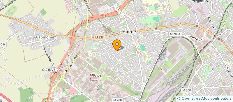localisation de l'entreprise MONSIEUR BEN CHEIK IBRAHIM  LILLE