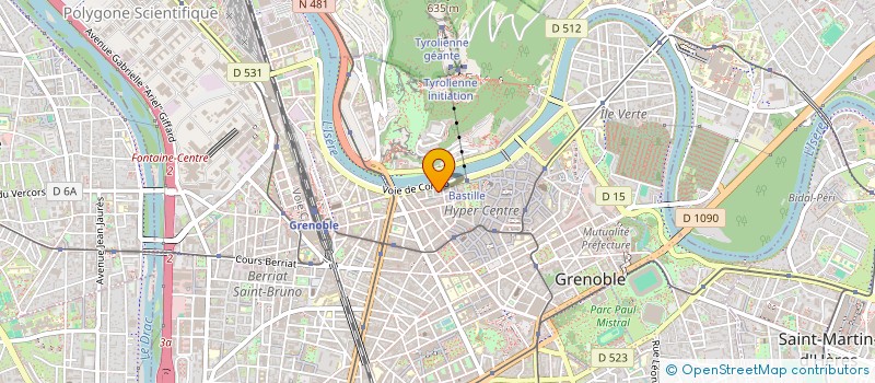 localisation de l'entreprise MONSIEUR BEN CHUKWUEMEKA BENJAMIN à GRENOBLE