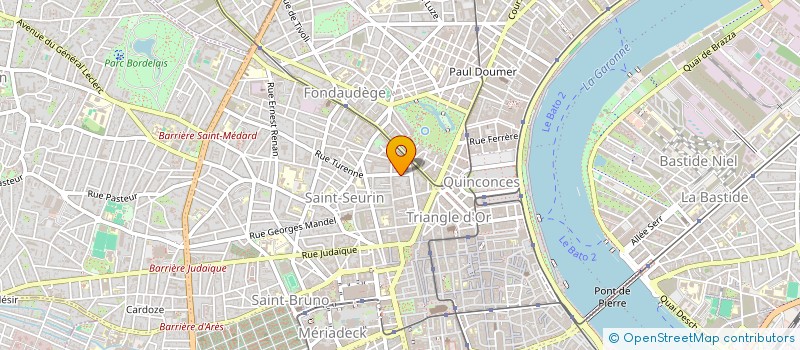 localisation de l'entreprise MONSIEUR BEN COUSIN  BORDEAUX