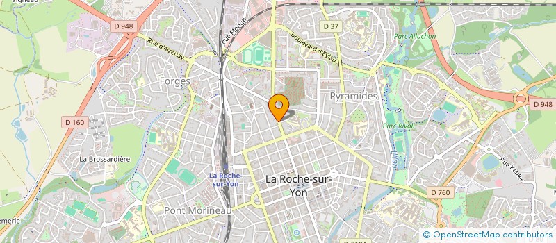 localisation de l'entreprise MONSIEUR BEN DRUET  LA ROCHE-SUR-YON