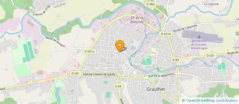 localisation de l'entreprise MONSIEUR BEN FIZIR à GRAULHET