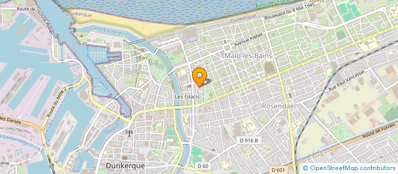 localisation de l'entreprise MONSIEUR BEN FLAMAND à DUNKERQUE