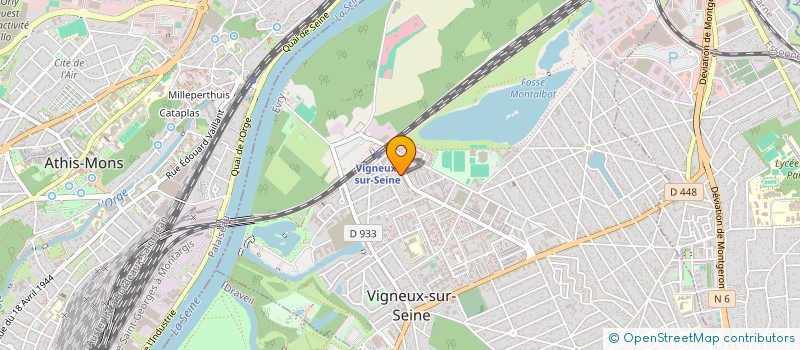 localisation de l'entreprise MONSIEUR BEN FOFANA à VIGNEUX-SUR-SEINE