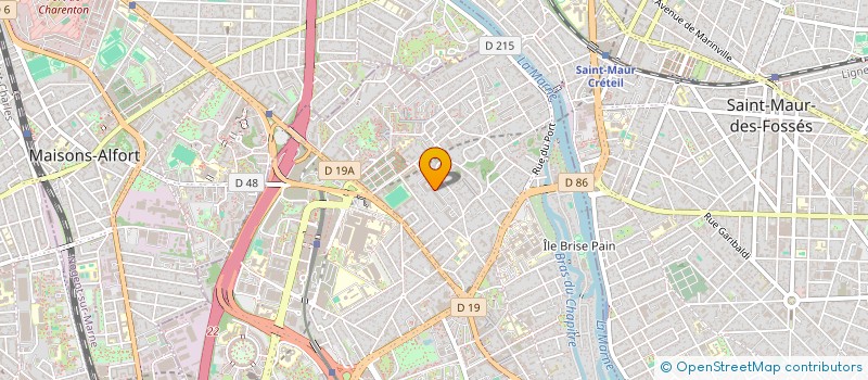 localisation de l'entreprise MONSIEUR BEN FOFANA à CRETEIL
