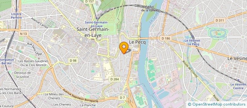 localisation de l'entreprise MONSIEUR BEN HILL  LE PECQ