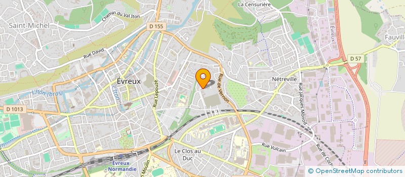 localisation de l'entreprise MONSIEUR BEN HOCINE  EVREUX