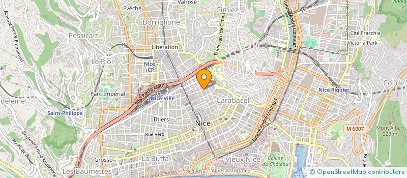 localisation de l'entreprise MONSIEUR BEN-ISCHAM MOHAMED  NICE